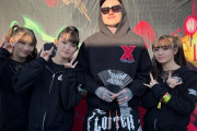 【海外】BABYMETALとノア・セバスチャン（BAD OMENS）のバックステージショット