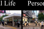 外国人「ペルソナ5の渋谷と現実の渋谷を歩いて比較してみた！」
