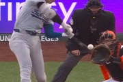 オラクル・パークで大谷翔平が起こした奇跡「皆がほぼ同時に立ち上がって歓声をあげてる」