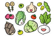 日本人が描いた「おやさい妖精さん」が可愛い！野菜と動物を融合させたイラスト！【タイ人の反応】