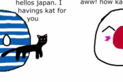 【ギリシャ-日本】猫が欲しいよ【ポーランドボール】