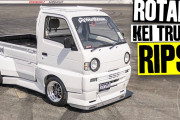 【海外の反応】日本の軽トラにロータリーエンジンを載せてみた！