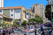 海外「日本は関係ないだろ！」 アメリカの日本街の桜祭りパレードがガザ抗議で妨害される