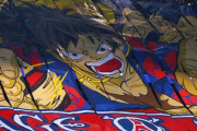 【海外】「日本のアニメ文化が凄すぎる」PSGの観客席に登場した超巨大な麦わらのルフィに海外ファン大興奮！