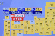 外国人「どうにかしてくれよ日本！」全国のコロナ感染者が初の3000人超え