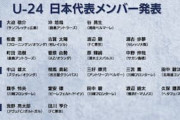 中国の反応「タレントが豊富だ」U24日本代表、アルゼンチン戦メンバーを発表！日本の若手を恐れる中国人
