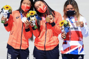 海外「日本ってスケートボード強かったんだ！」女子パーク決勝の選手同士の絆が微笑ましい