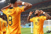 ダンフリース躍動！ファンハール采配ズバリのオランダ、アメリカを3－1で下すワールドカップベスト8へ進出―海外の反応―