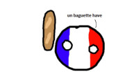 【フランス】暴力は暴力を生むよ【ポーランドボール】
