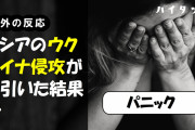 外国人「ロシアのウクライナ侵攻が長引いた結果…」