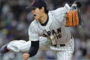 【海外の反応】大谷翔平の164㌔の剛速球をご覧ください「悟空のように重りを外したようだｗ」
