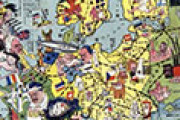 海外「これは非常に興味深い」 1932年日本のヨーロッパのプロパガンダ地図が面白いと話題