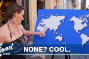 世界地図「どこでもいいから国の名前を言ってどこにあるか指差して。」アメリカ人「...」　海外の反応