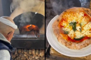 日本のピザ職人がピザを焼いている様子、イタリア人顔負けだとバズる