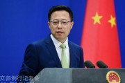 韓国紙「日本を代表する版画に "原発汚染水" ... 中国報道官のパロディ物に日本反発」