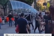 海外「なぜかスペインで戦っているウクライナ派vsロシア派」