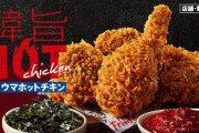 韓国人「日本のケンタッキーは好きじゃないけど、この新メニューは最高！」
