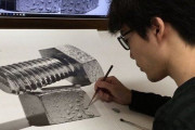 【画像あり】韓国人「日本の22歳の画家が鉛筆だけで描いた作品が凄過ぎる‥（ﾌﾞﾙﾌﾞﾙ」→「どうしたらこんな表現が出来るの？」　韓国の反応
