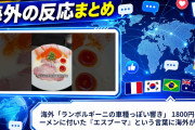 海外「ランボルギーニの車種っぽい響き」 1800円のラーメンに付いた『エスプーマ』という言葉に海外が爆笑