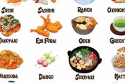 外国人「この日本食から3つ選べって言われたらどれにする？」