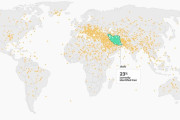 アメリカ人さん、イランの場所が分からない　正答率は23％という結果に