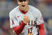 【海外の反応】大谷翔平が7回1失点＆2打点でまたも連敗ストッパーに「4大スポーツで最高の才能」