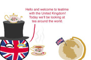 【イギリス】世界のお茶を見ていくよ【ポーランドボール】