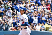 大谷翔平が1試合2本塁打でMLB全体1位に並ぶ【海外の反応】