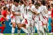 外国人「日本は健闘したが..」なでしこJ、世界女王スペイン相手に藤野がゴラッソで先制も逆転負け..パリ五輪黒星スタート【海外の反応】