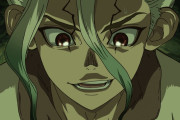 【海外の反応】Dr.STONE 6話「千空が石器時代でさっそく嫁を見つけたみたいだ！」