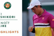 錦織圭が全仏OP8強、絶体絶命から大逆転勝ち（海外テニスファンの反応）