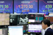 【韓国】1ドル＝1270ウォン台に ... 1日で消えた通貨スワップ効果