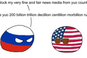 【ロシア-アメリカ】不可能すぎる罰金【ポーランドボール】