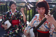 【海外の反応】「日本の女性に惚れてしまったぜ」日本の女三味線。