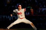 海外「大谷翔平、二刀流デー！」今日は11奪三振で今季100奪三振到達！そして21イニング連続無失点継続中！