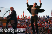 トランプ氏、暗殺未遂の地で盟友イーロン・マスクと共に再び演説会を開催…数万人が集まる[海外の反応]