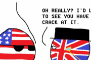 【イギリス】アフリカ国境を書いてみよう【ポーランドボール】