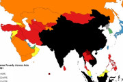 「この40年でアジアにおける貧困がどうなったか見てみよう」←「日本はずっと・・・」（海外の反応）