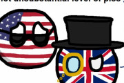 【アメリカ】酷い結果【ポーランドボール】