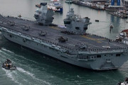 韓国人「中国終わった…英国、最新空母クイーン・エリザベスを南シナ海に投入」