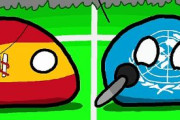 【スペイン】引き分け【ポーランドボール】