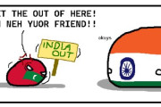 【インド】インドと隣国の関係【ポーランドボール】