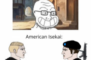 外国人「アメリカと日本の異世界作品の違いを比較してみたｗｗｗｗ」