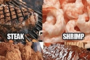外国人「ステーキ、海老、フライドチキン、スペアリブ…一生1つだけ食べるならどれにする？」