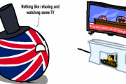 【イギリス-アメリカ】同意するって？【ポーランドボール】