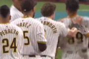 ドジャース大谷翔平4打数0安打1盗塁、パドレス相手に5点リードを守れずサヨナラ負け