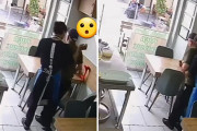 レストランで食事中、食べ物を喉に詰まらせた高齢男性を16歳の学生が救う