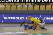 とあるスポーツで起こったシーンがアニメのようだと海外で話題に！