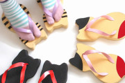 外国人「日本企業が作った猫の形のサンダルがかわいい！」