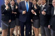 トランプ(80)さん、韓国ヒルトン到着いのいち番にチーズバーガーケチャマシを注文wwww 最高級韓国料理食べる前に() 様々な韓国民の反応